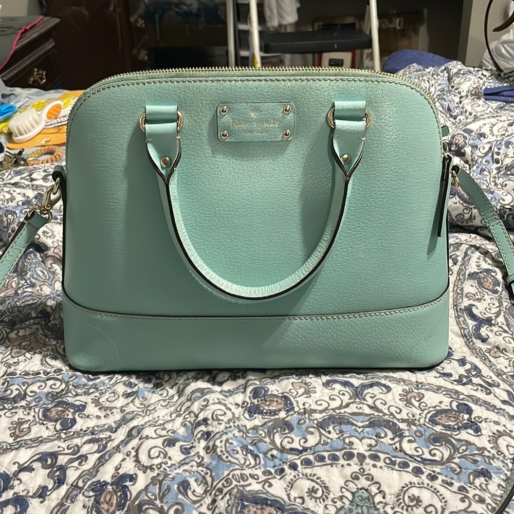 Turquoise Cross-Body Kate Spade Purse
